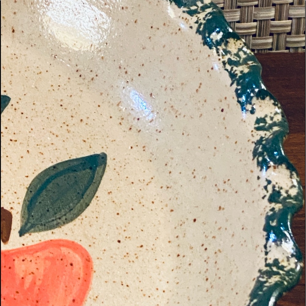 🍁🌟4xHP🌟NWOT VTG 90s Fluted Pie Plate Three Rivers - Picture 2 of 7